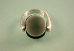 Ring 925 Silber "pur rund geeist"